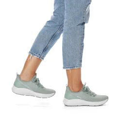 Rieker Colorful Styles-Women'S Slippers Mint Green