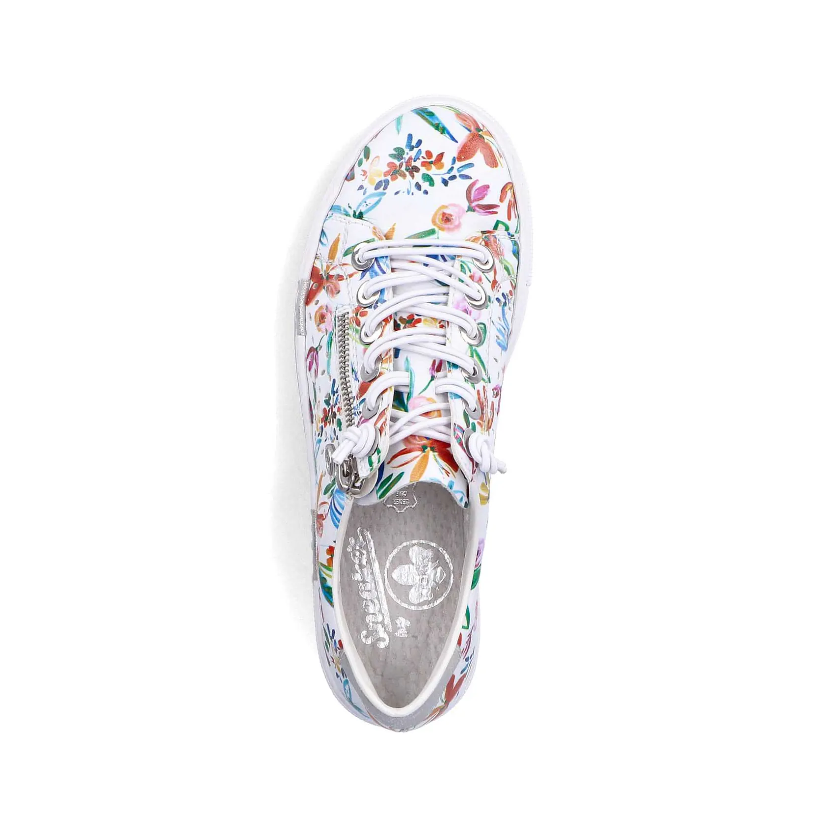 Rieker Colorful Styles-Women'S Slippers Multi-Pure White