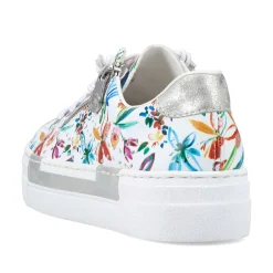 Rieker Colorful Styles-Women'S Slippers Multi-Pure White