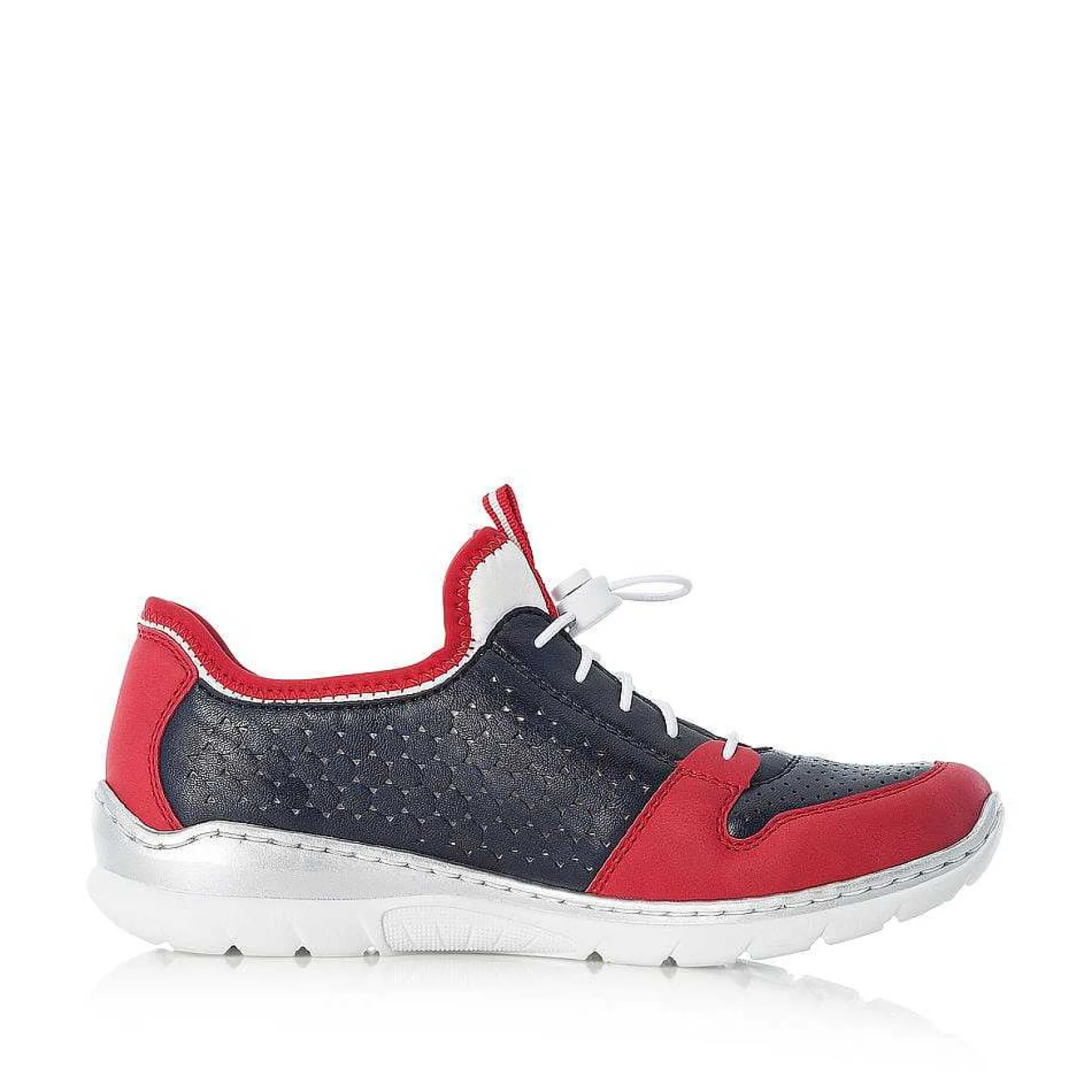 Rieker Low Shoes & Slippers-Women'S Slippers Navy Blue-Fire Red