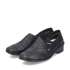 Rieker Business Shoes-Women'S Slippers Night Black