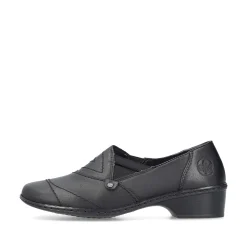 Rieker Business Shoes-Women'S Slippers Night Black