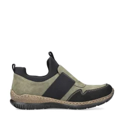 Rieker Low Shoes & Slippers-Women'S Slippers Olive Green
