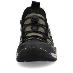 Rieker Low Shoes & Slippers-Women'S Slippers Olive Green-Black