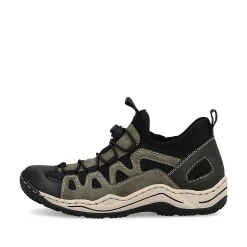 Rieker Low Shoes & Slippers-Women'S Slippers Olive Green-Black