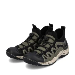 Rieker Low Shoes & Slippers-Women'S Slippers Olive Green-Black