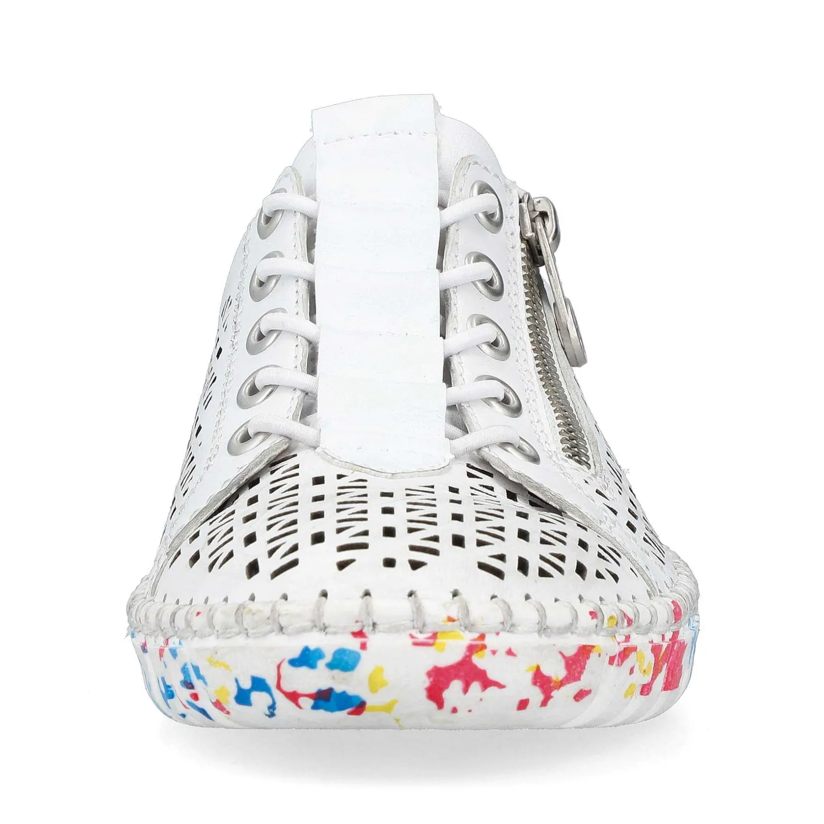 Rieker Colorful Styles-Women'S Slippers Old White