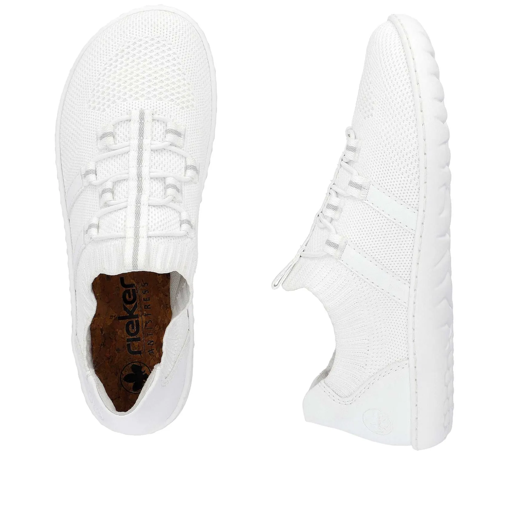 Rieker Vegan-Women'S Slippers Old White