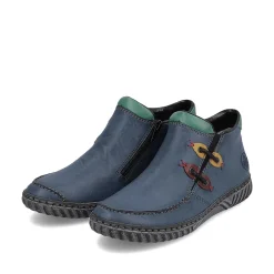Rieker Low Shoes & Slippers-Women'S Slippers Pacific Blue
