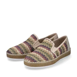 Rieker Colorful Styles-Women'S Slippers Patterned