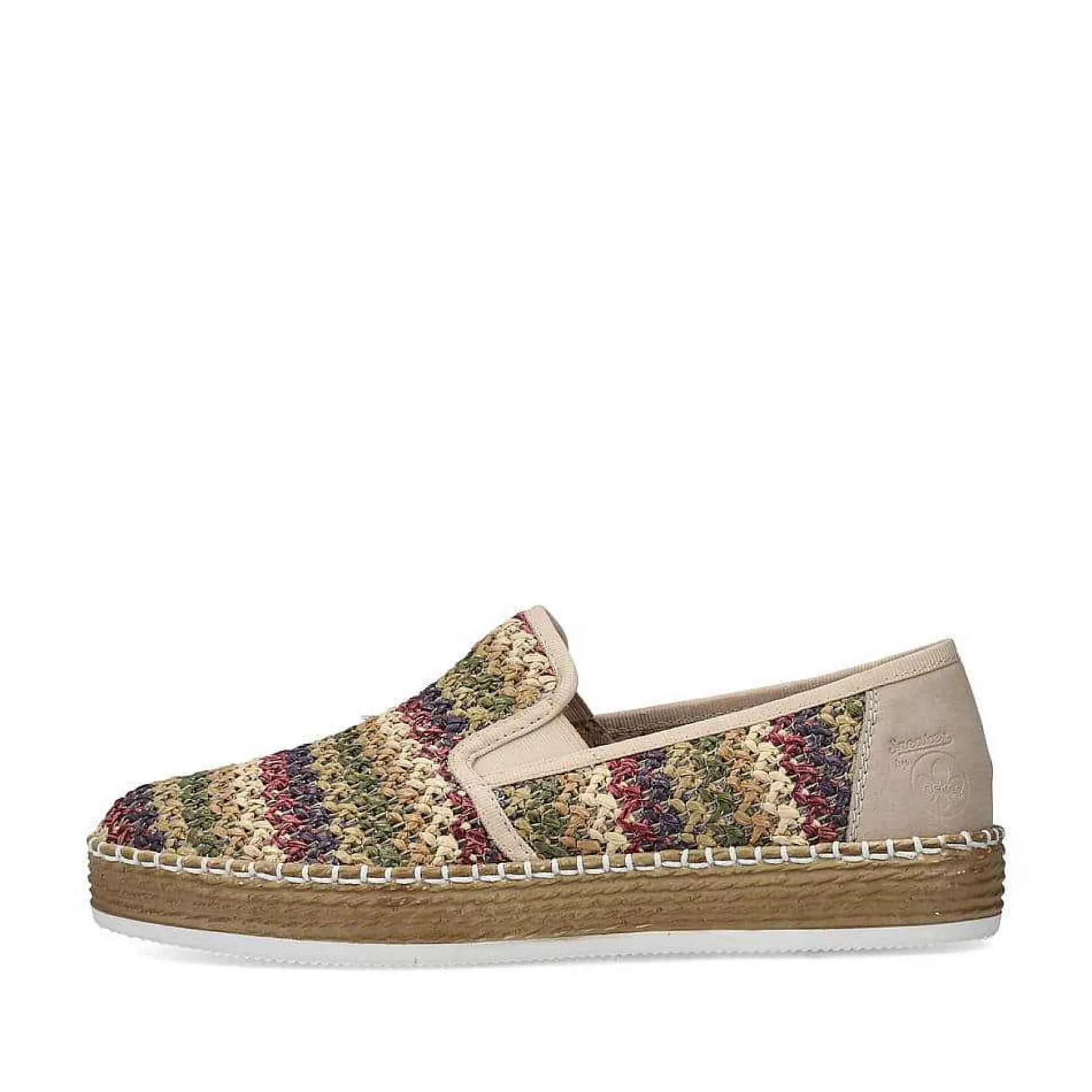Rieker Colorful Styles-Women'S Slippers Patterned