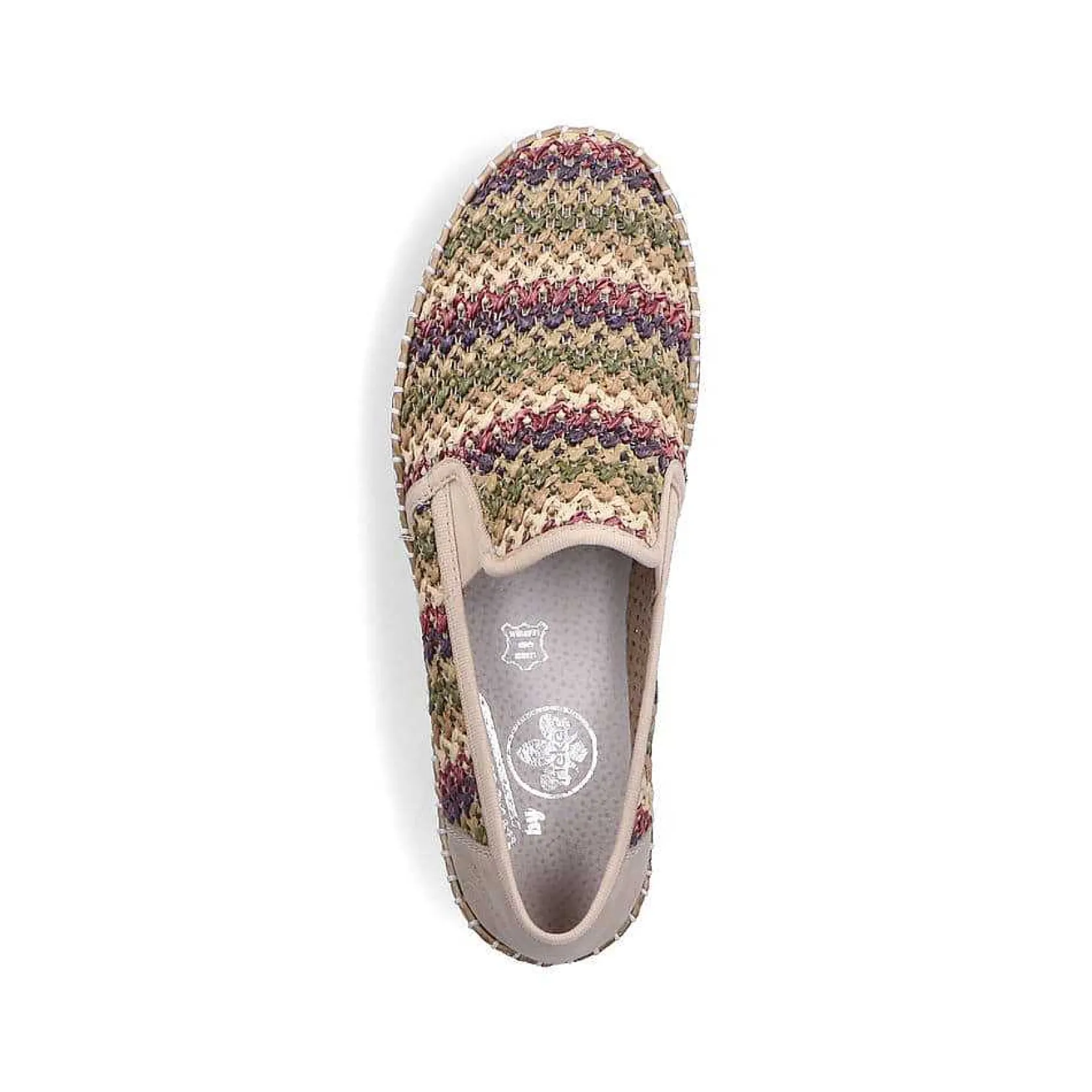 Rieker Colorful Styles-Women'S Slippers Patterned
