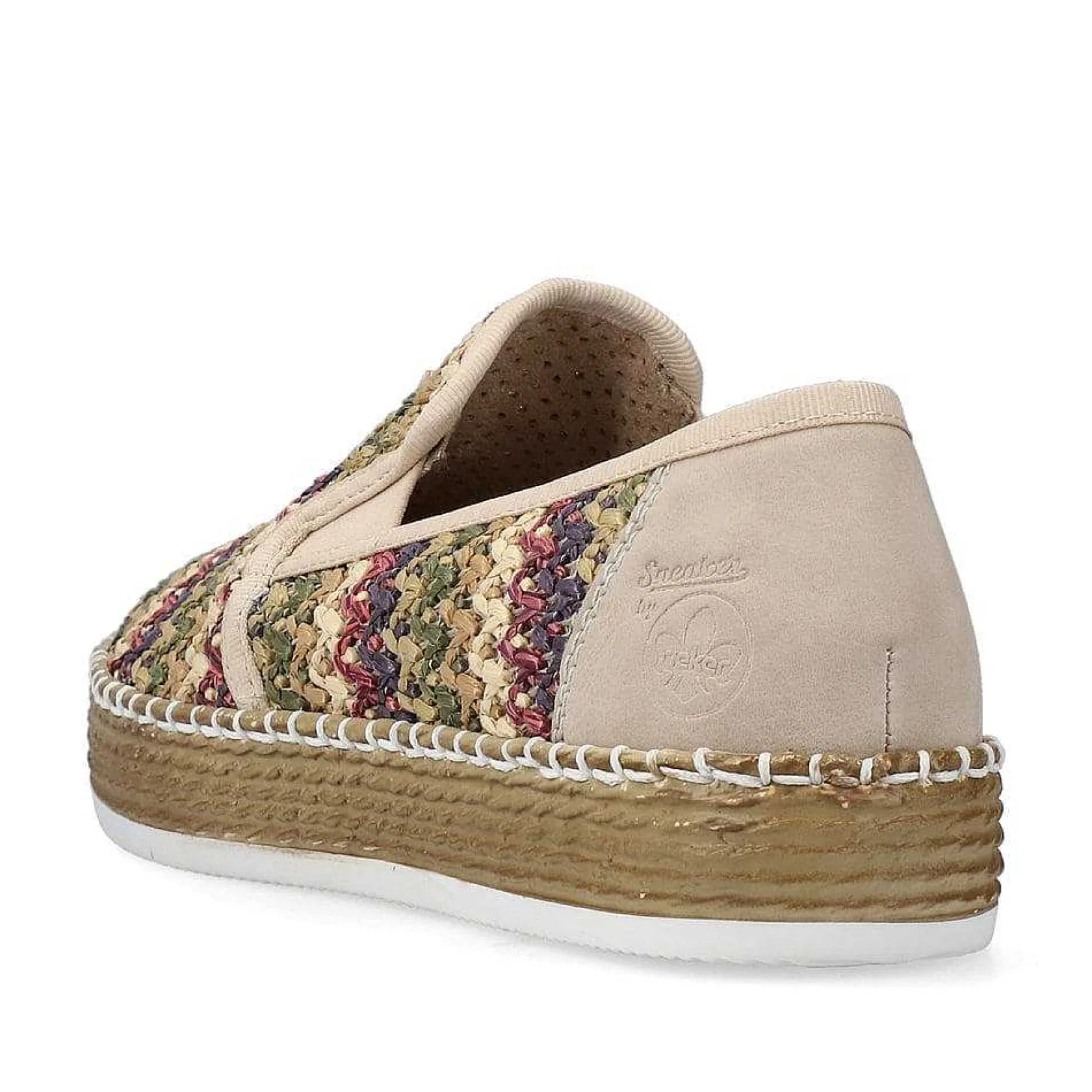 Rieker Colorful Styles-Women'S Slippers Patterned