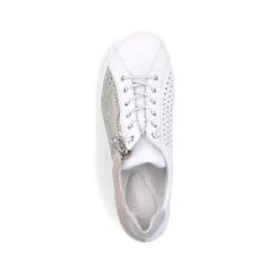 Rieker Low Shoes & Slippers-Women'S Slippers Pearl White-Mint Green-Beige