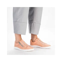 Rieker Colorful Styles-Women'S Slippers Peach