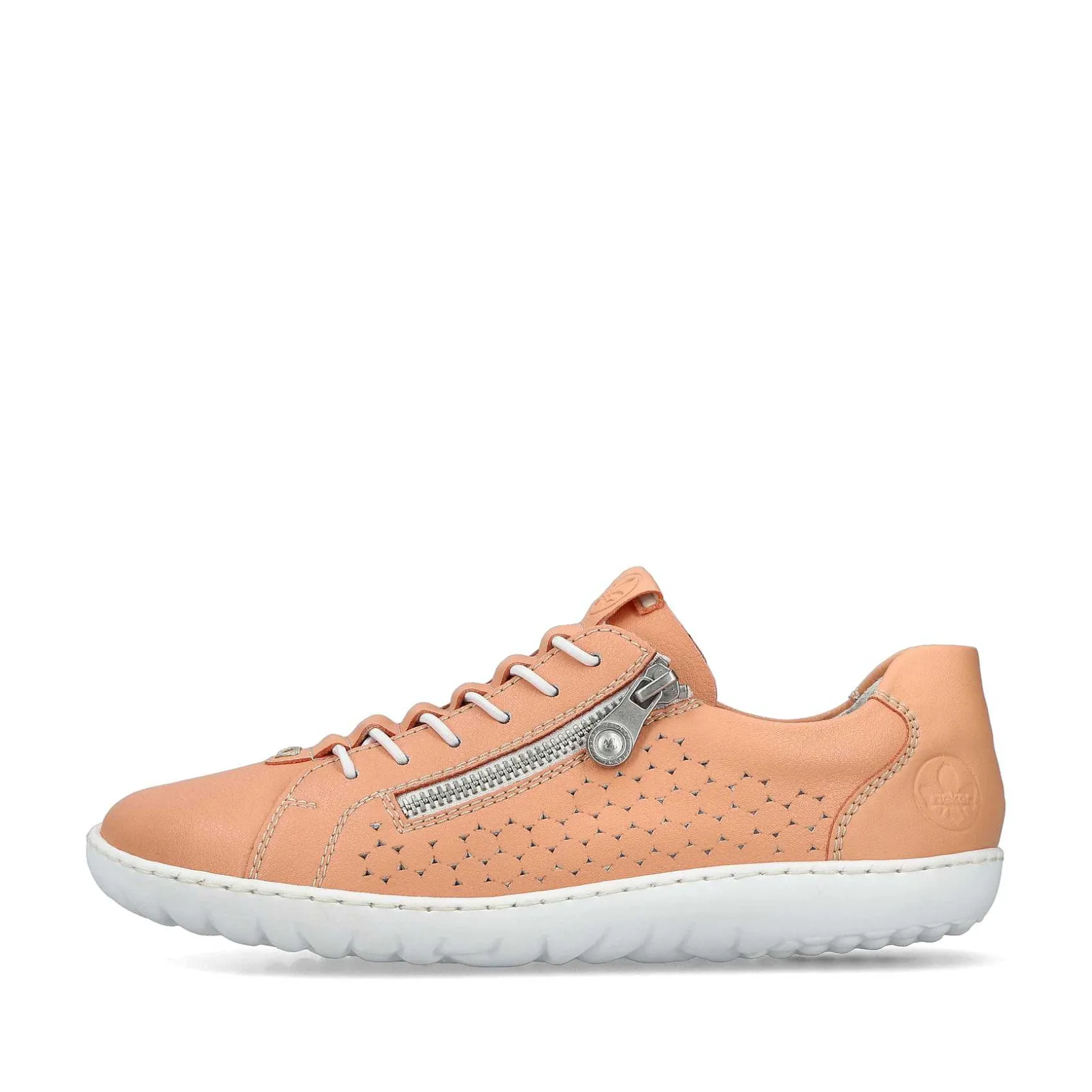 Rieker Colorful Styles-Women'S Slippers Peach