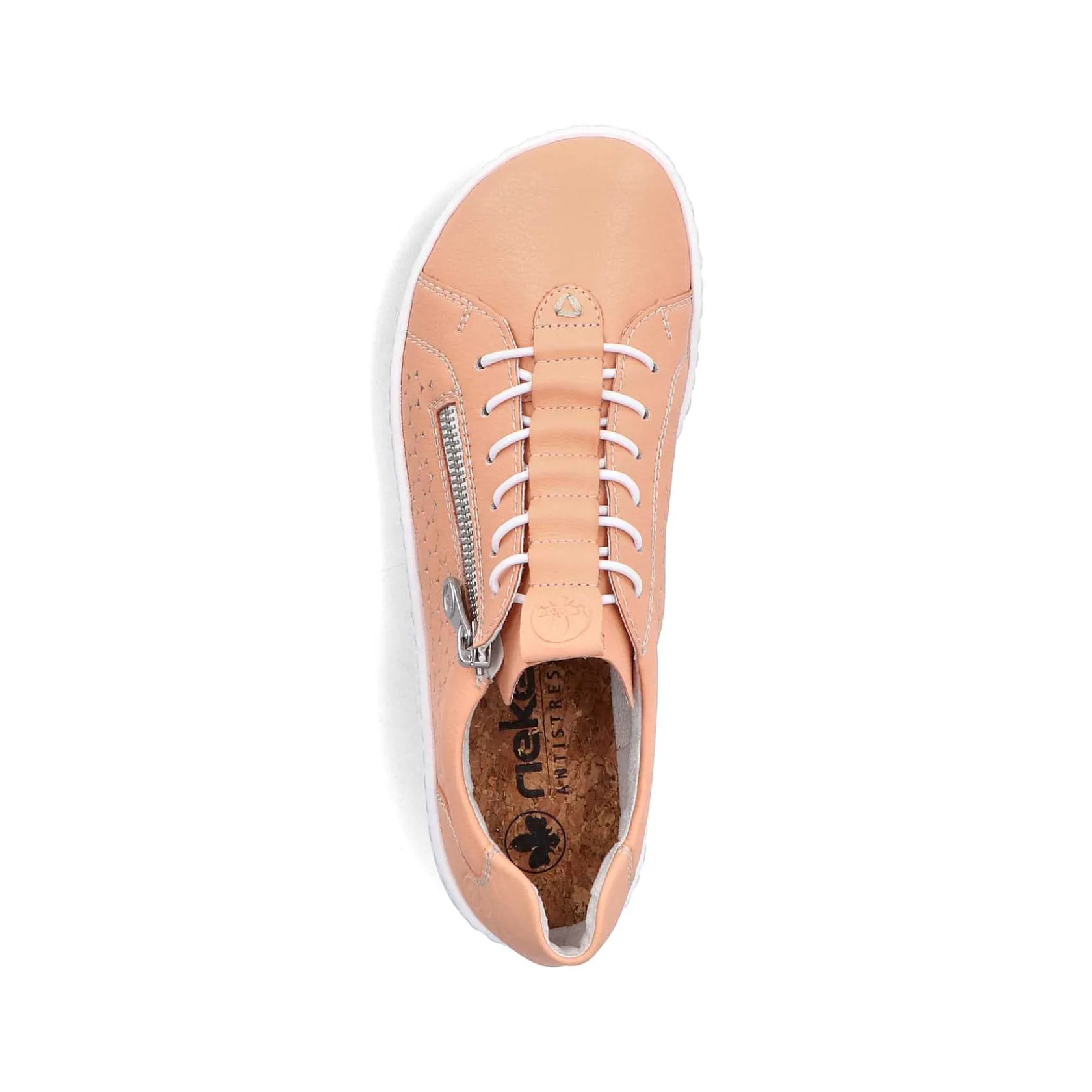Rieker Colorful Styles-Women'S Slippers Peach
