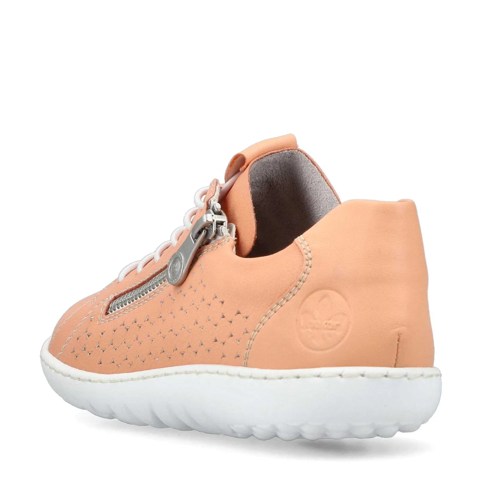 Rieker Colorful Styles-Women'S Slippers Peach