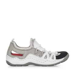 Rieker Low Shoes & Slippers-Women'S Slippers Pearl White-Gray