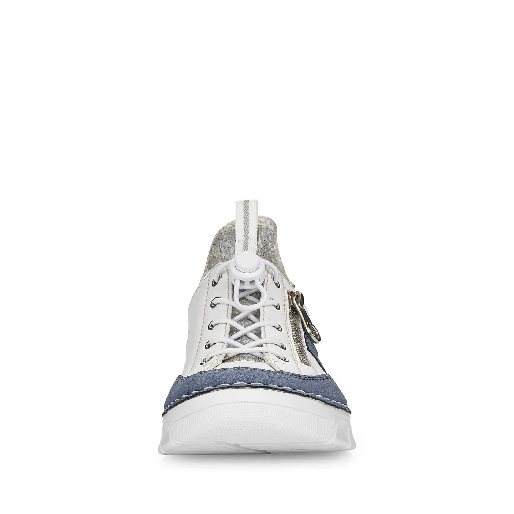 Rieker Low Shoes & Slippers-Women'S Slippers Pure White-Ocean Blue