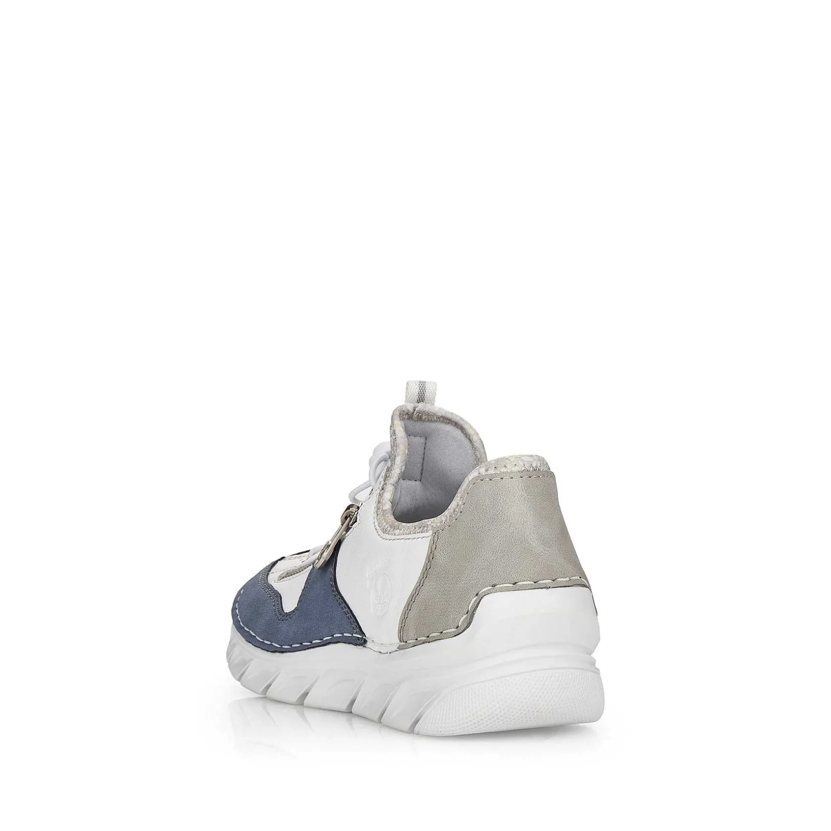 Rieker Low Shoes & Slippers-Women'S Slippers Pure White-Ocean Blue