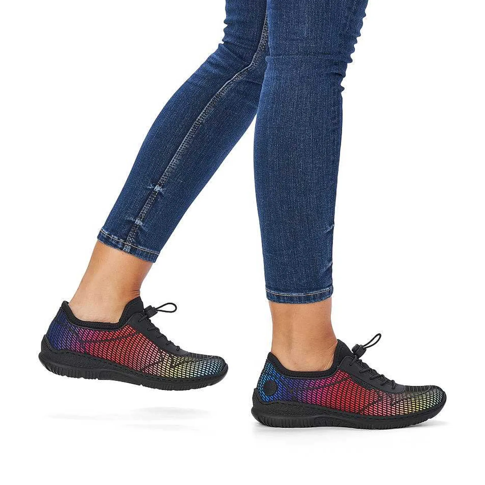 Rieker Low Shoes & Slippers-Women'S Slippers Rainbow Colors