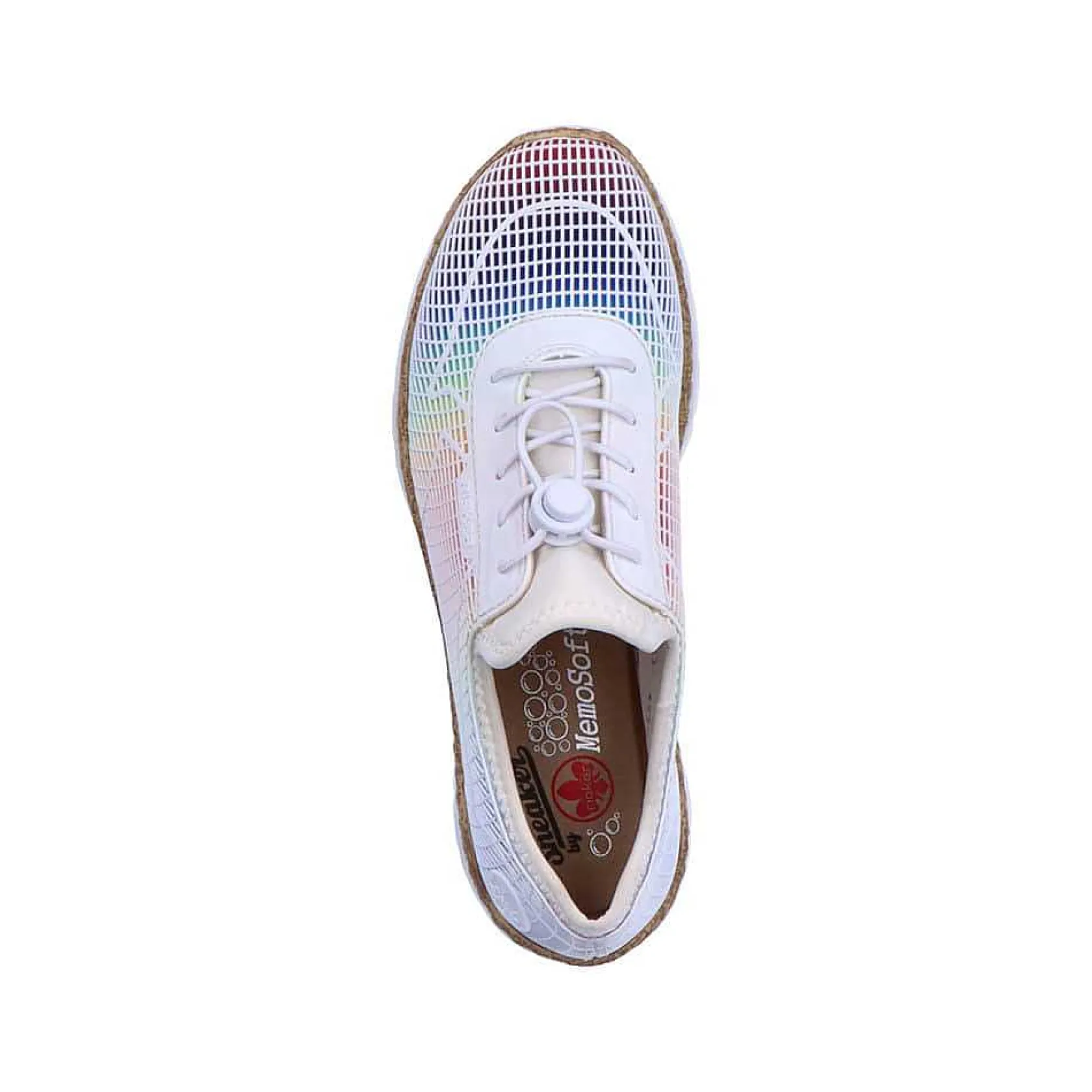 Rieker Colorful Styles-Women'S Slippers Rainbow Colors