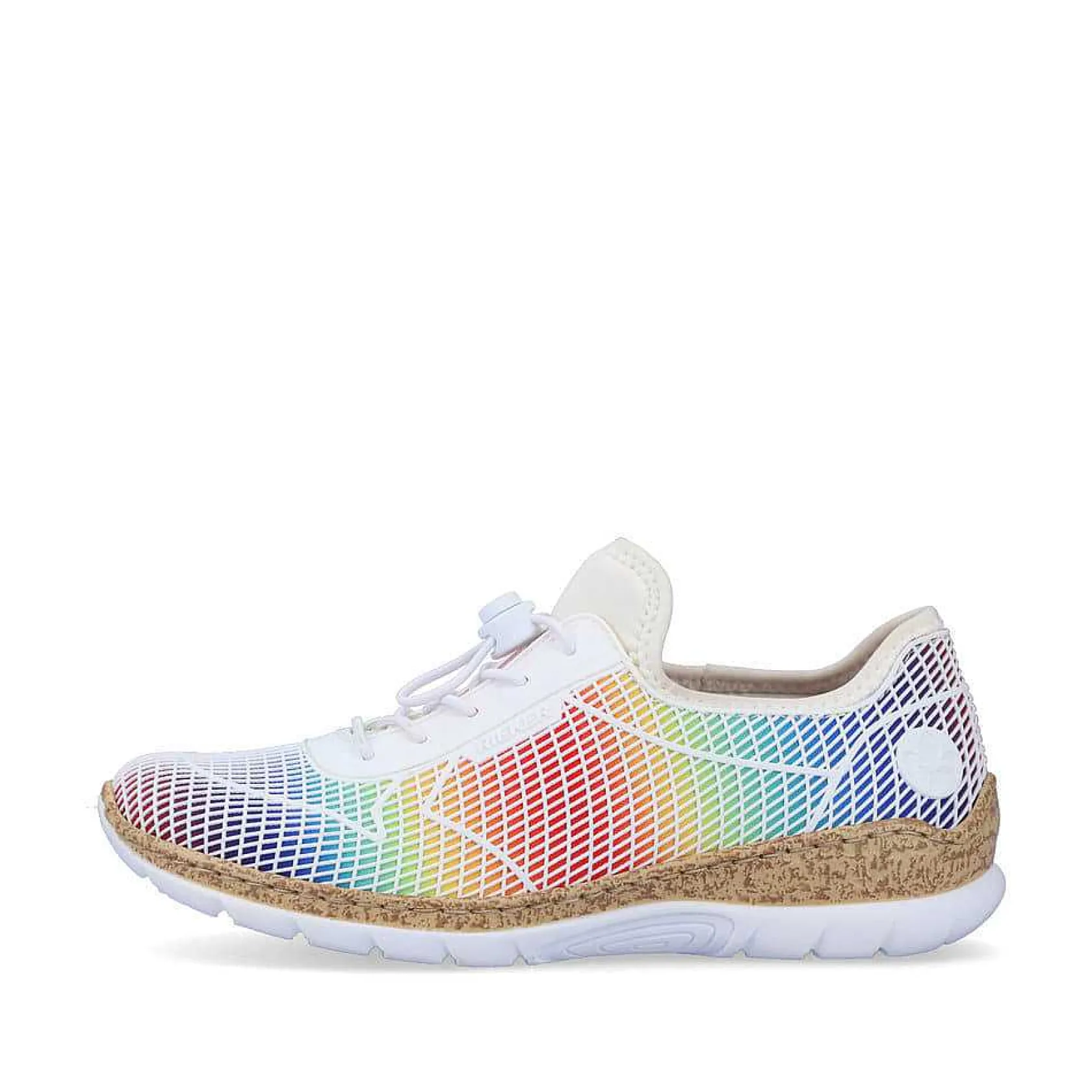 Rieker Colorful Styles-Women'S Slippers Rainbow Colors
