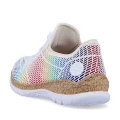 Rieker Colorful Styles-Women'S Slippers Rainbow Colors
