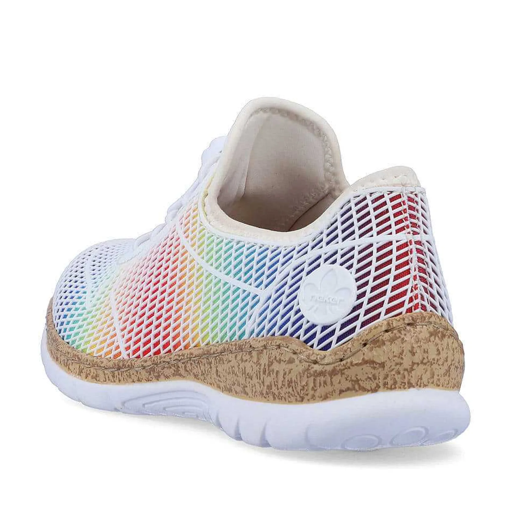 Rieker Colorful Styles-Women'S Slippers Rainbow Colors