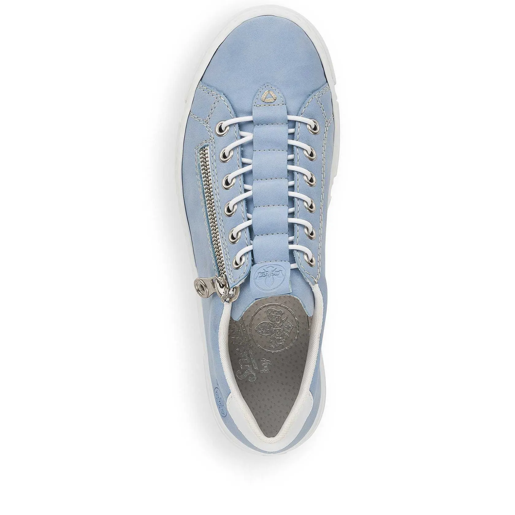 Rieker Colorful Styles-Women'S Slippers Sky Blue