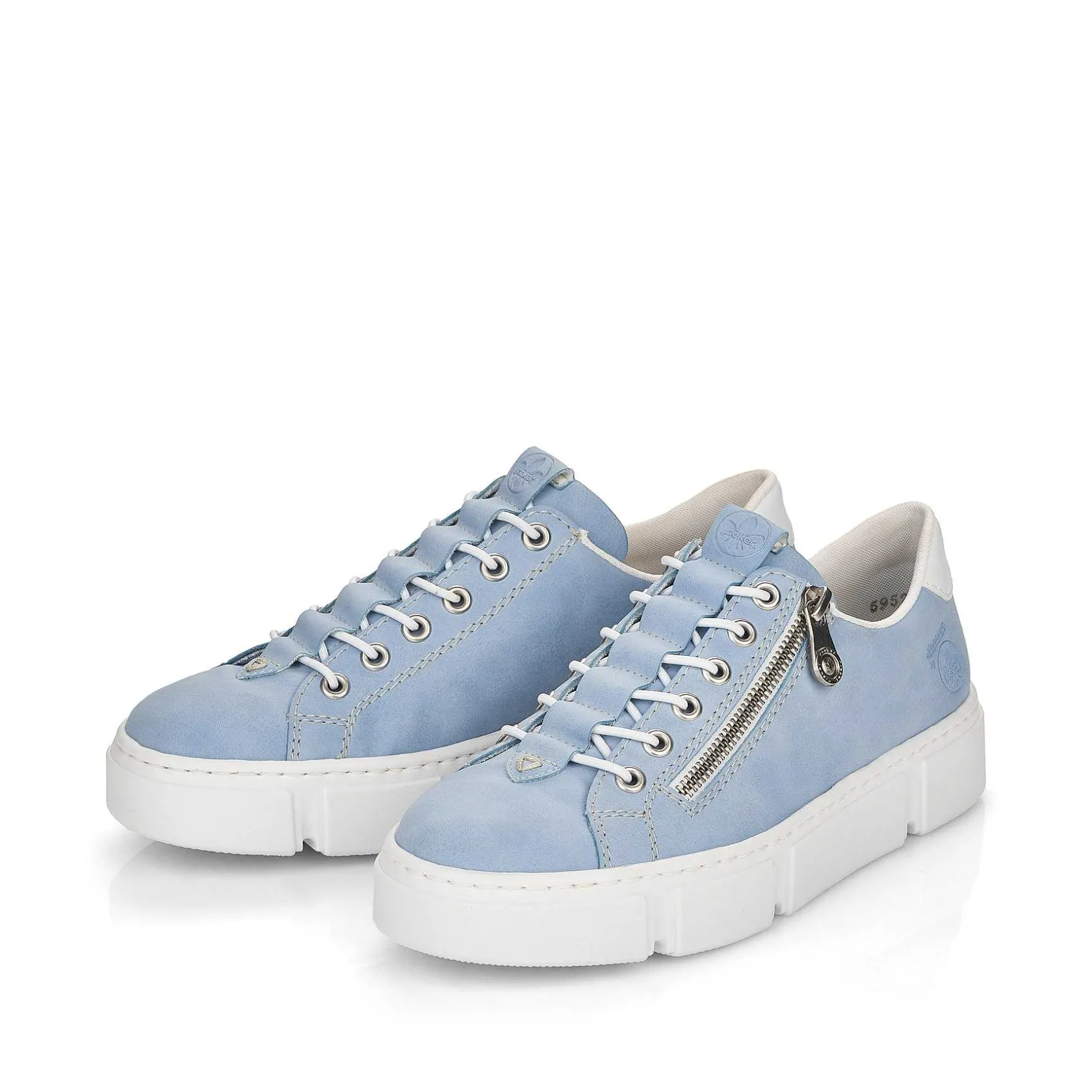 Rieker Colorful Styles-Women'S Slippers Sky Blue