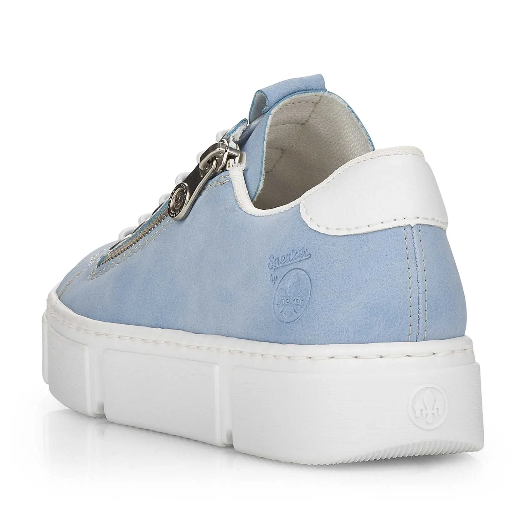 Rieker Colorful Styles-Women'S Slippers Sky Blue