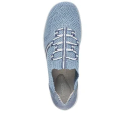 Rieker Colorful Styles-Women'S Slippers Sky Blue-Pure White