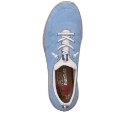 Rieker Colorful Styles-Women'S Slippers Sky Blue