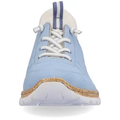 Rieker Colorful Styles-Women'S Slippers Sky Blue
