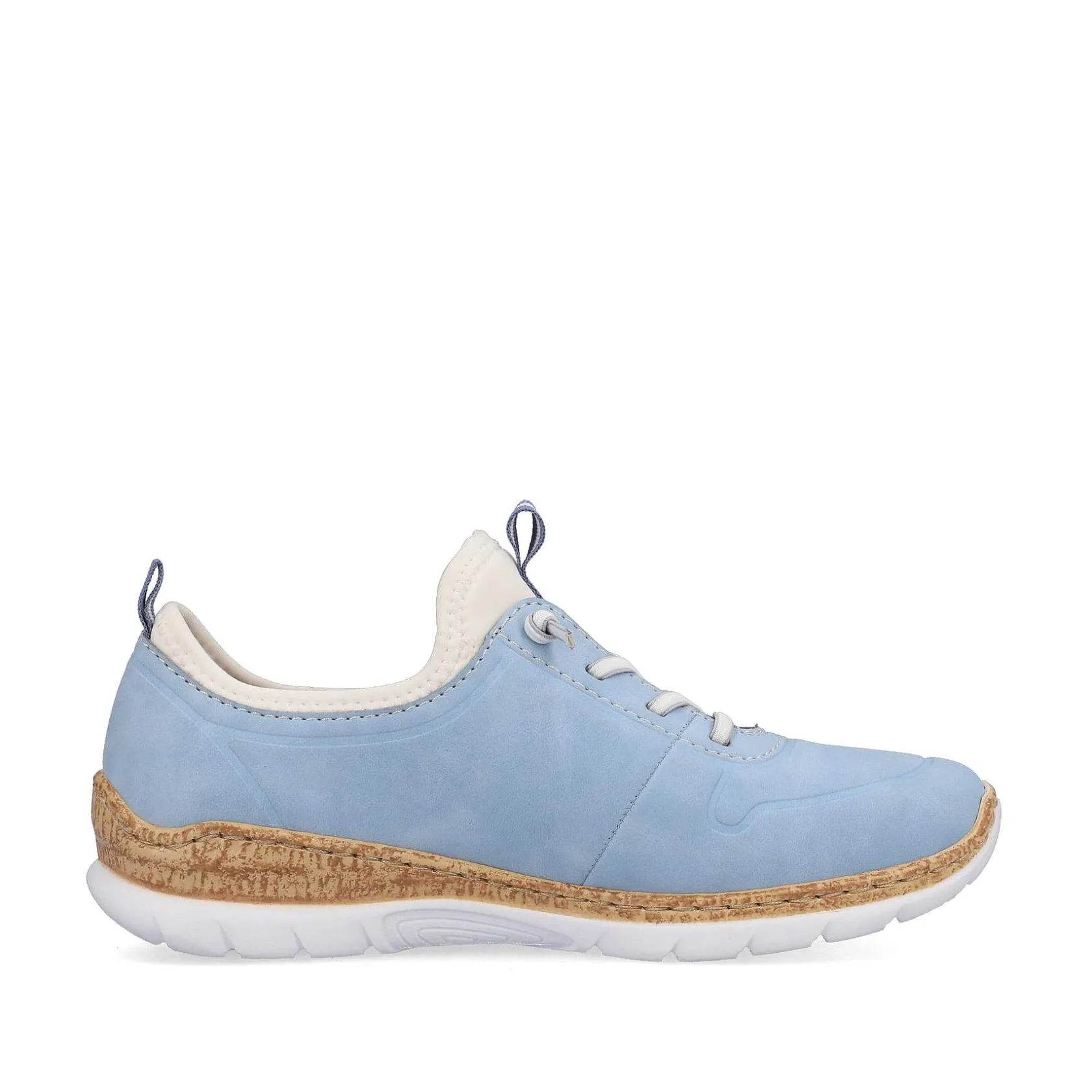 Rieker Colorful Styles-Women'S Slippers Sky Blue