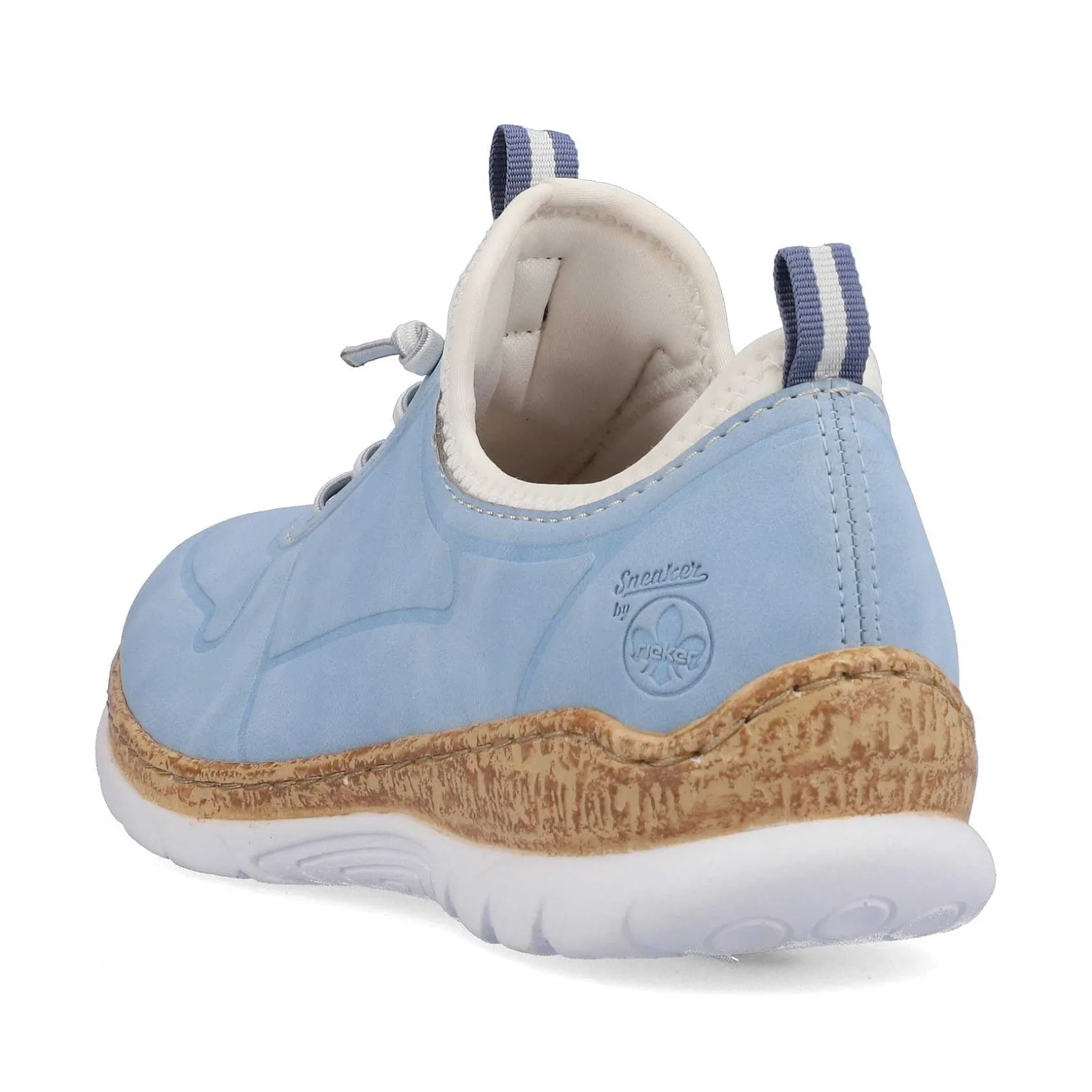 Rieker Colorful Styles-Women'S Slippers Sky Blue