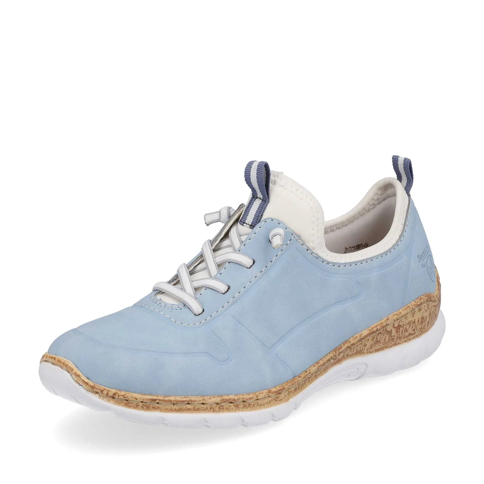 Rieker Colorful Styles-Women'S Slippers Sky Blue