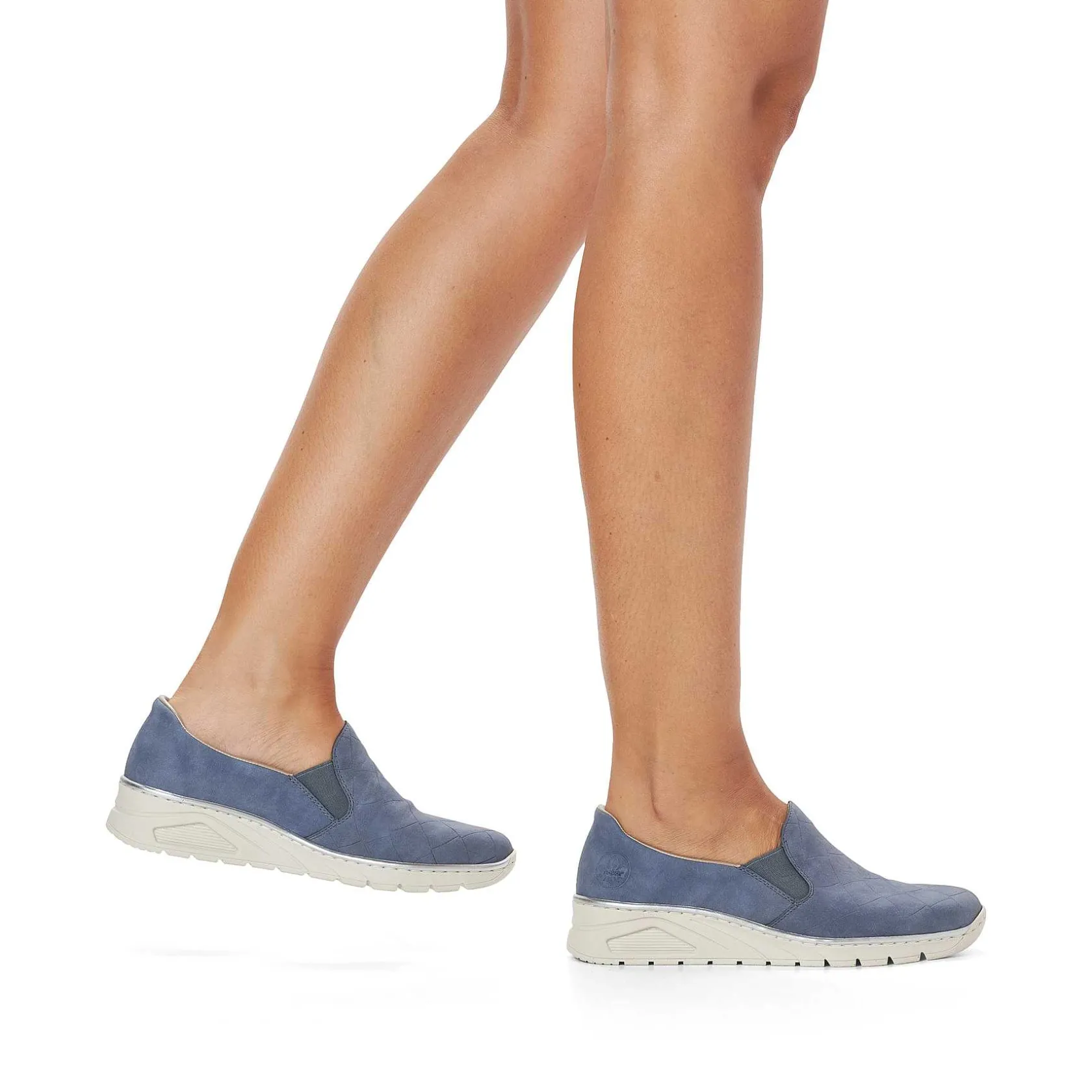 Rieker Low Shoes & Slippers-Women'S Slippers Slate Blue