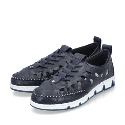 Rieker Low Shoes & Slippers-Women'S Slippers Steel Blue