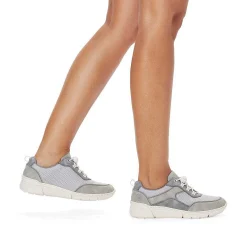 Rieker Low Shoes & Slippers-Women'S Slippers Steel Gray