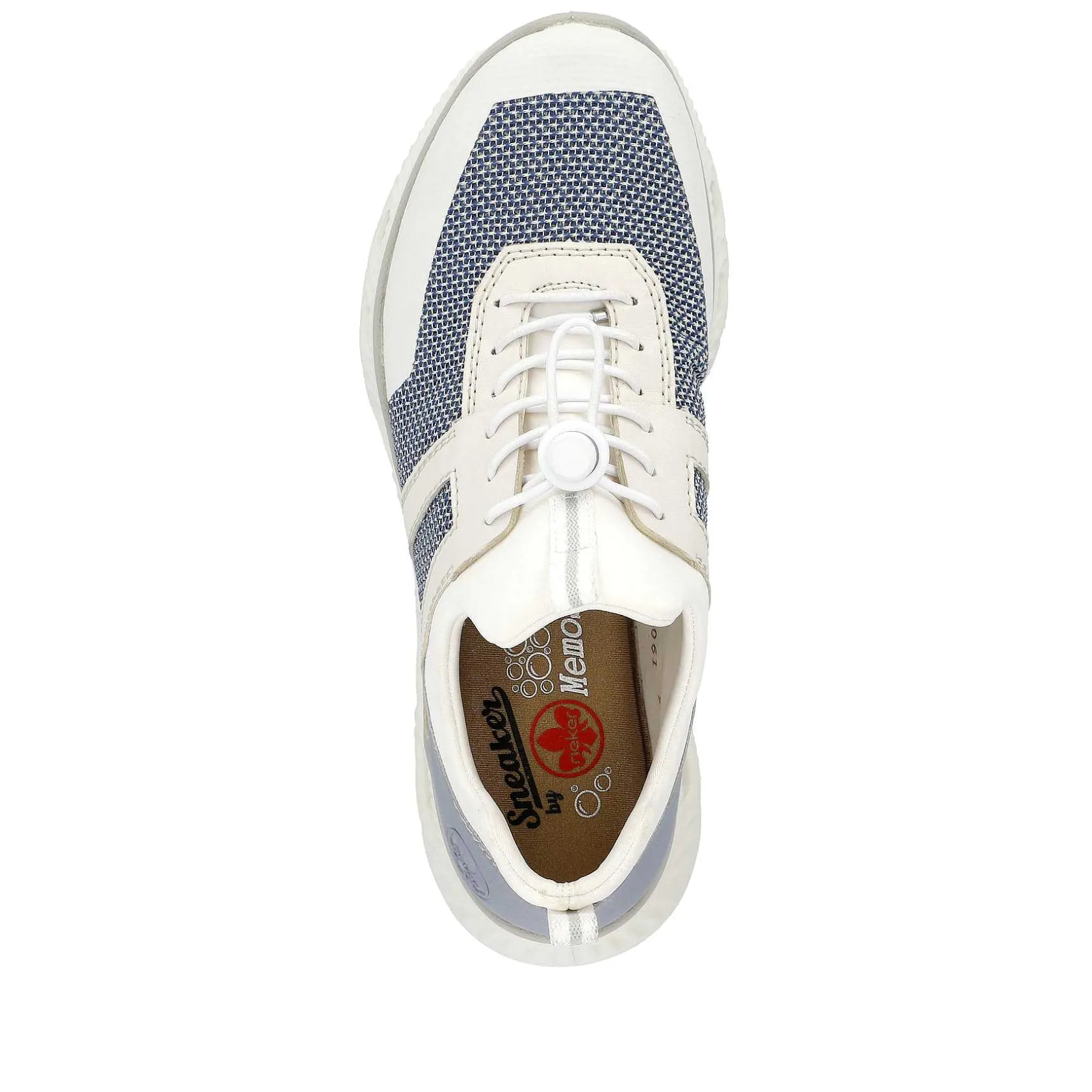 Rieker Colorful Styles-Women'S Slippers Swan White