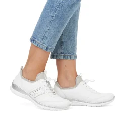 Rieker Low Shoes & Slippers-Women'S Slippers Swan White