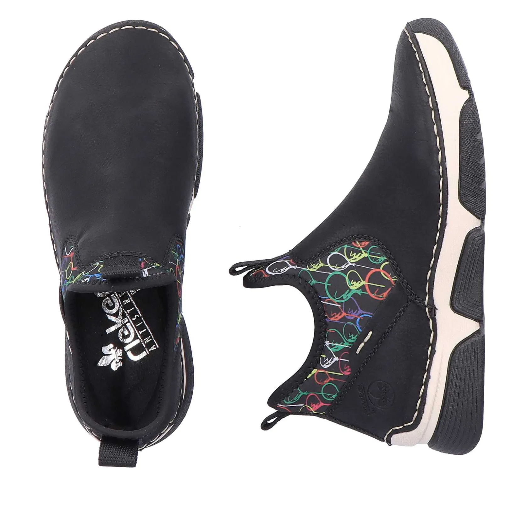 Rieker Low Shoes & Slippers-Women'S Slippers Urban Black