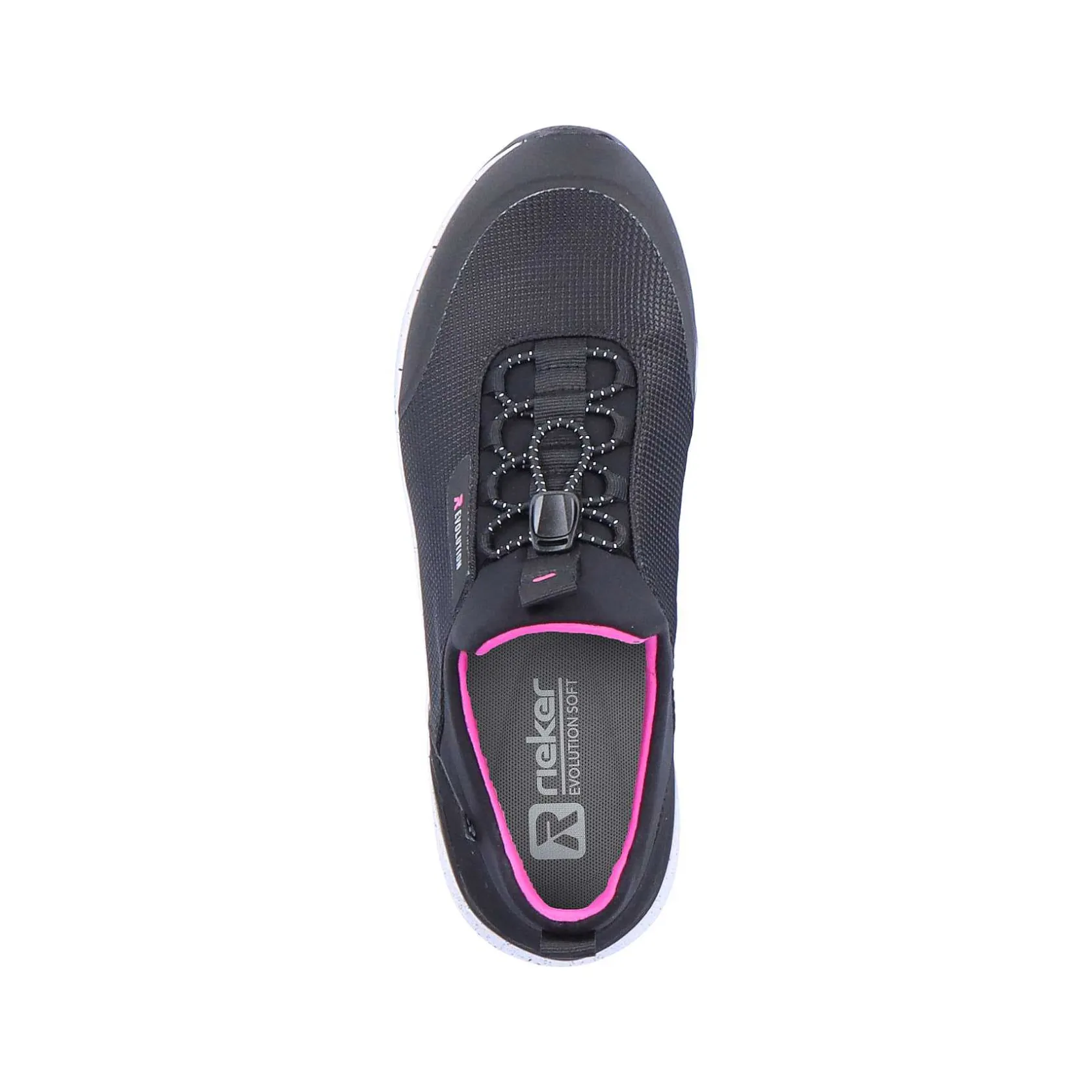 Rieker Low Shoes & Slippers-Women'S Slippers Urban-Black Flamingo-Pink