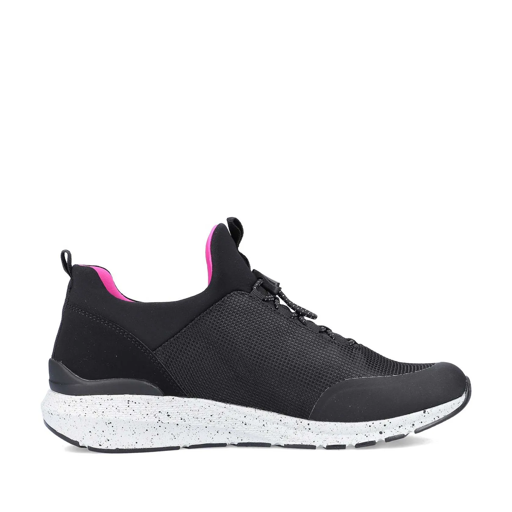 Rieker Low Shoes & Slippers-Women'S Slippers Urban-Black Flamingo-Pink