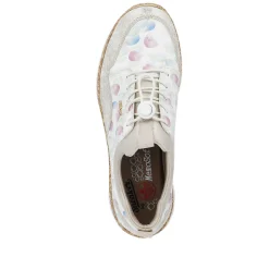 Rieker Low Shoes & Slippers-Women'S Slippers White-Multi-Cream Beige