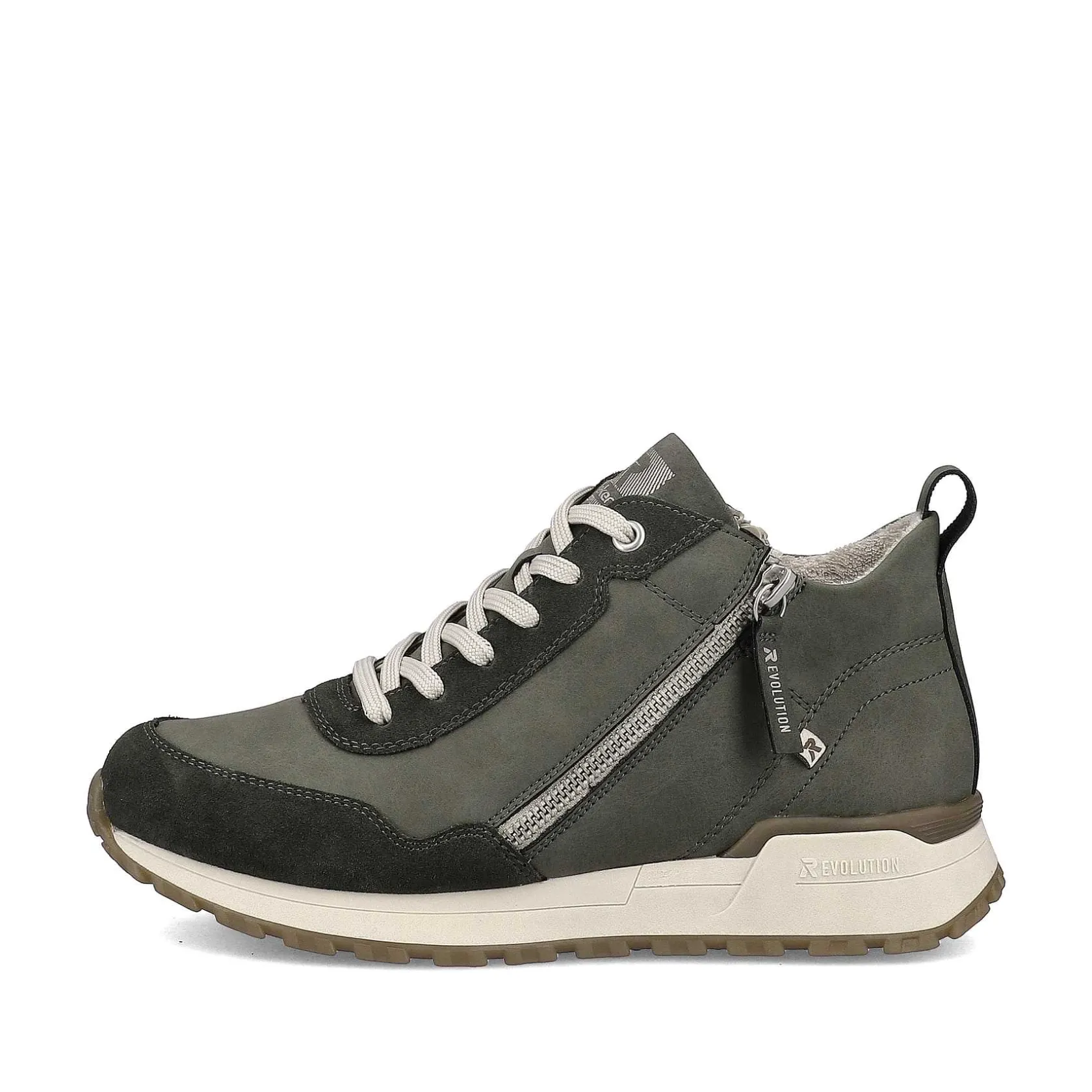 Rieker Sneakers-Women'S Sneaker High Leaf Green