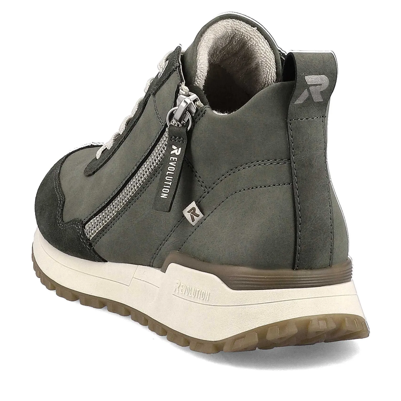 Rieker Sneakers-Women'S Sneaker High Leaf Green